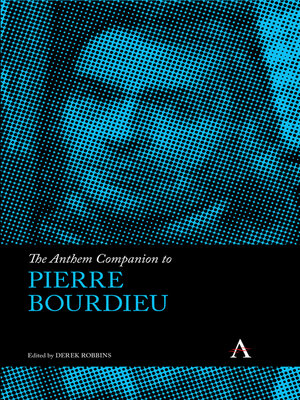 cover image of The Anthem Companion to Pierre Bourdieu